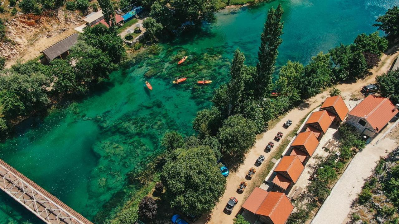 River Huts Zrmanja Оброваць Екстер'єр фото